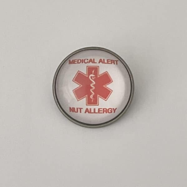 Medical Alert Nut Allergy Badge