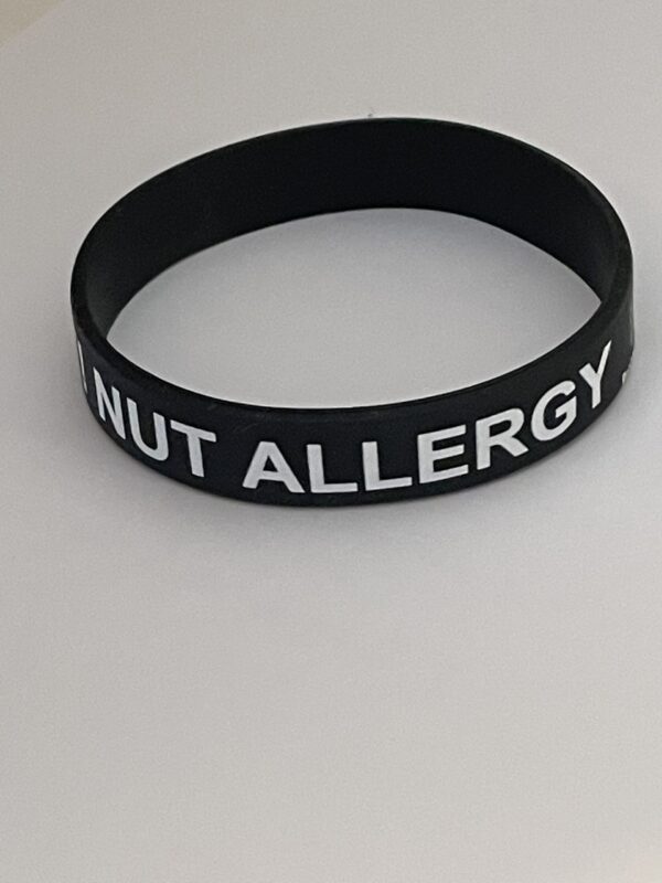 Nut Allergy Wrist Band