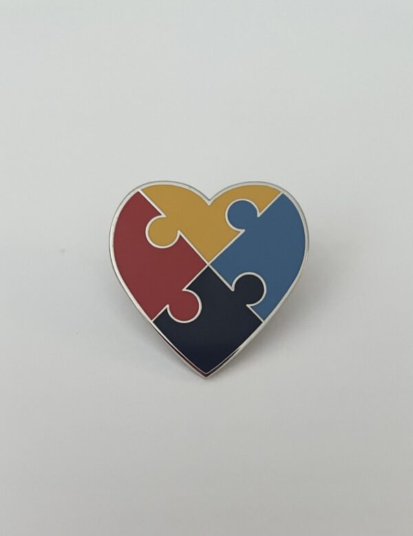Autism Heart Badge